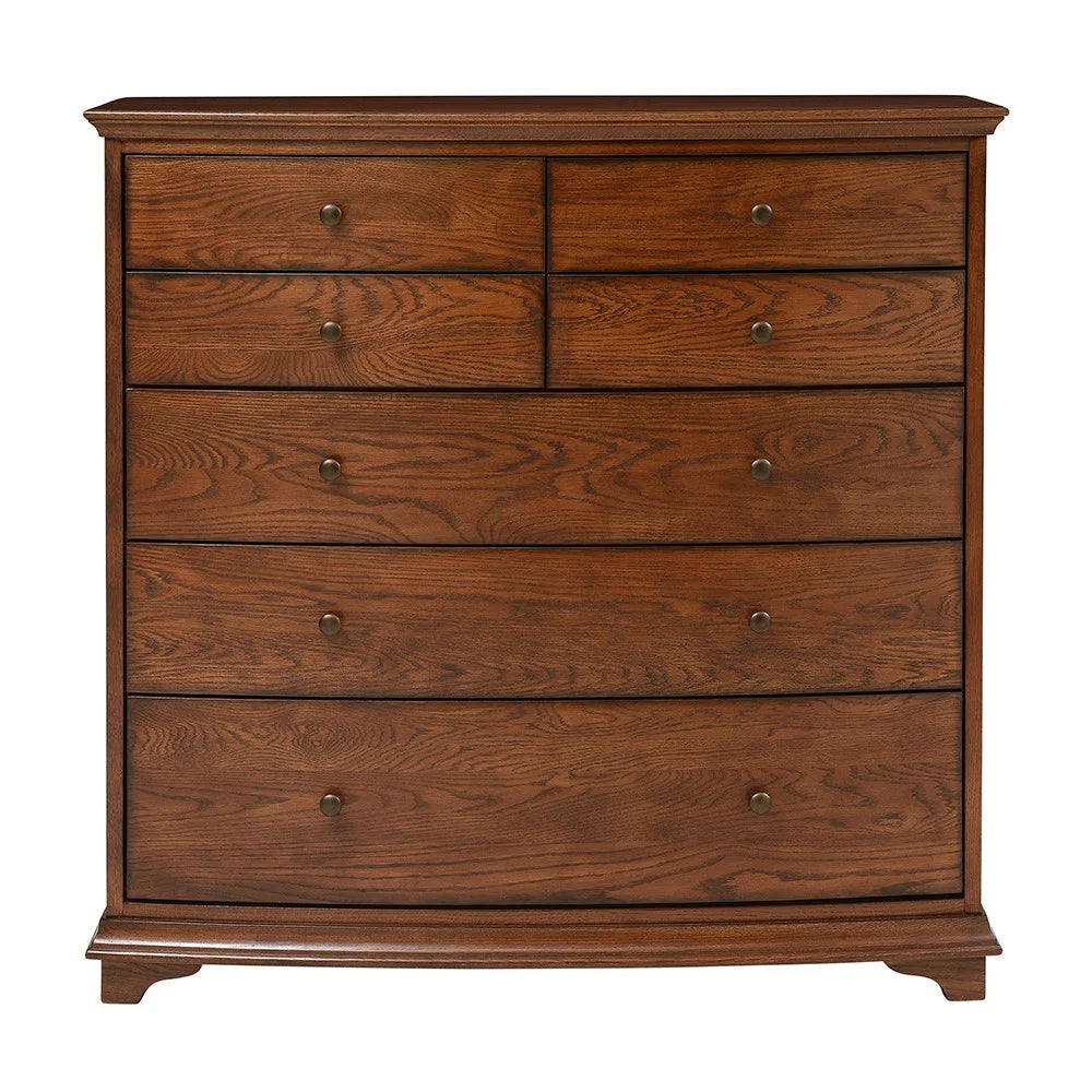 WINCHCOMBE DARK OAK
7 Drawer Chest Quality Furniture Clearance Ltd