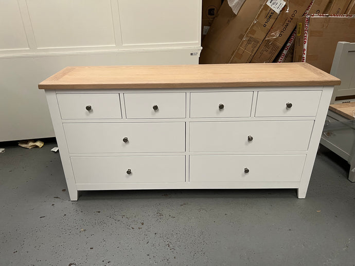CHESTER PURE WHITE
Low and Wide Chest Quality Furniture Clearance Ltd