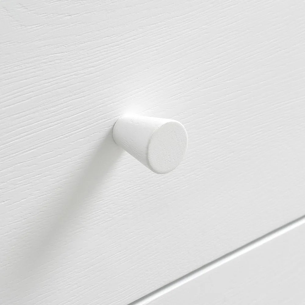 BERKELEY WHITE OAK 10 Drawer Chest Quality Furniture Clearance Ltd