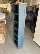 Load image into Gallery viewer, WESTCOTE INKY BLUE
Tall Slim Bookcase Quality Furniture Clearance Ltd
