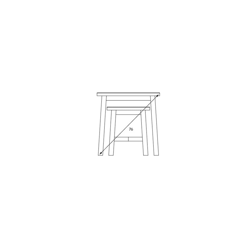 CHESTER DOVE GREY
Nest of Tables Quality Furniture Clearance Ltd