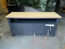 Load image into Gallery viewer, Chester Charcoal tv media unit Quality Furniture Clearance Ltd
