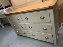 Load image into Gallery viewer, LUNDY STONE
6 Drawer Wide Chest Quality Furniture Clearance Ltd
