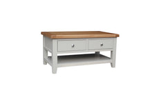 Load image into Gallery viewer, HAMPSHIRE COFFEE TABLE – GREY/OAK Quality Furniture Clearance Ltd
