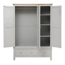 Load image into Gallery viewer, SIMPLY COTSWOLD PEBBLE GREY
Triple Wardrobe Quality Furniture Clearance Ltd
