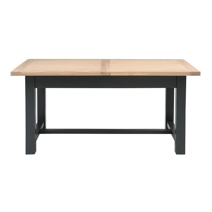 CHESTER CHARCOAL 6-10 Seater Extending Dining Table Quality Furniture Clearance Ltd