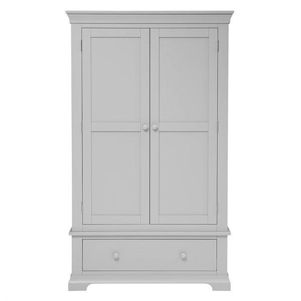 CHANTILLY PEBBLE GREY
Double Wardrobe Quality Furniture Clearance Ltd