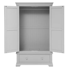 Load image into Gallery viewer, CHANTILLY PEBBLE GREY
Double Wardrobe Quality Furniture Clearance Ltd
