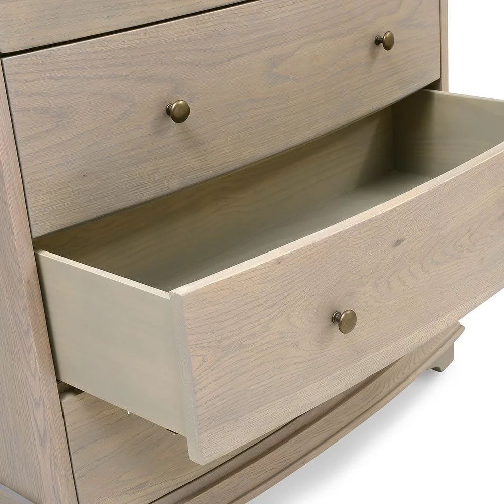 WINCHCOMBE SMOKED OAK
5 Drawer Chest Quality Furniture Clearance Ltd