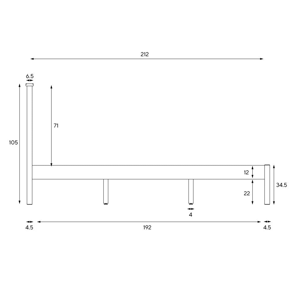 CHESTER PURE WHITE
Kingsize Bed Quality Furniture Clearance Ltd