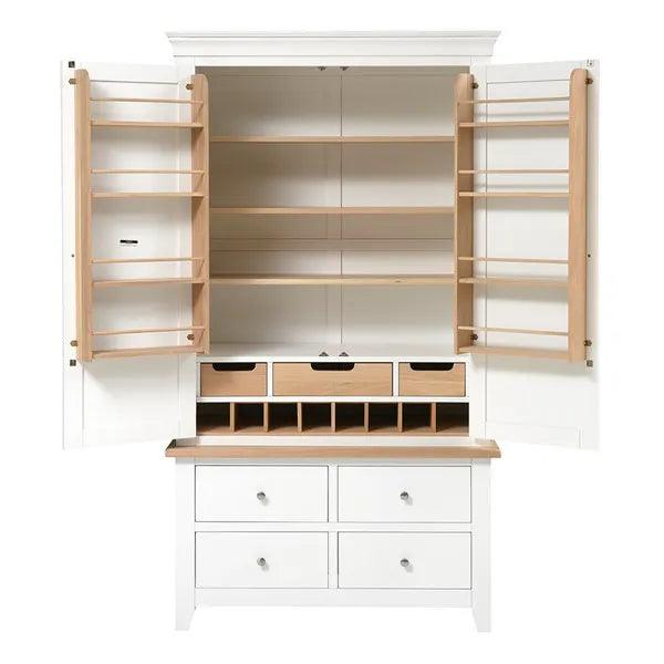 CHESTER PURE WHITE
Double Larder Quality Furniture Clearance Ltd