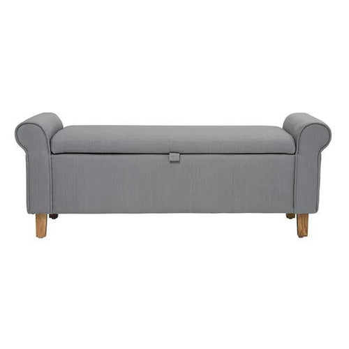 SHERBORNE
Winged Ottoman - Grey Linen - Quality Furniture Clearance Ltd