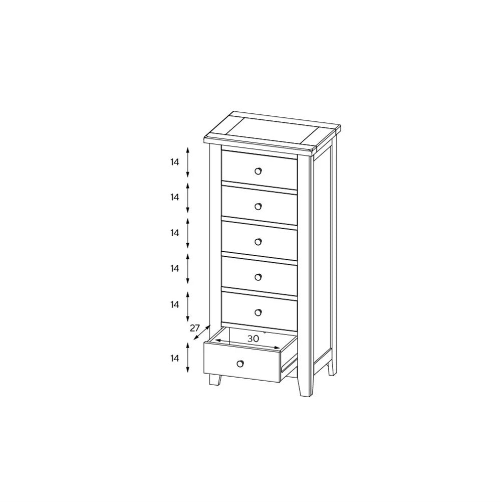 CHESTER PURE WHITE
Tallboy Quality Furniture Clearance Ltd