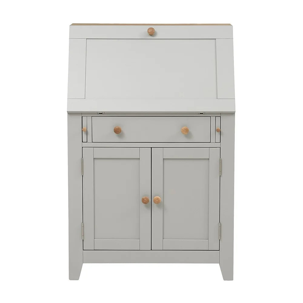 CHESTER DOVE GREY Writing Bureau Quality Furniture Clearance Ltd