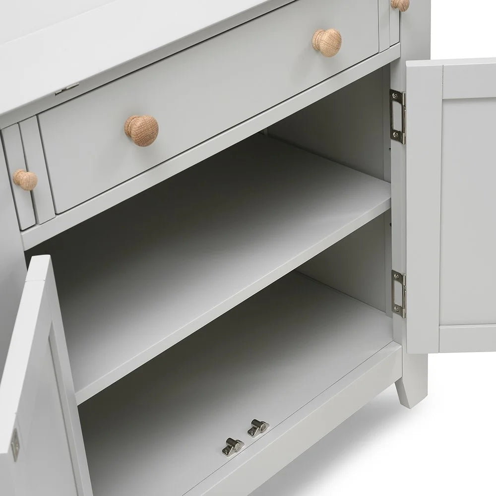 CHESTER DOVE GREY Writing Bureau Quality Furniture Clearance Ltd