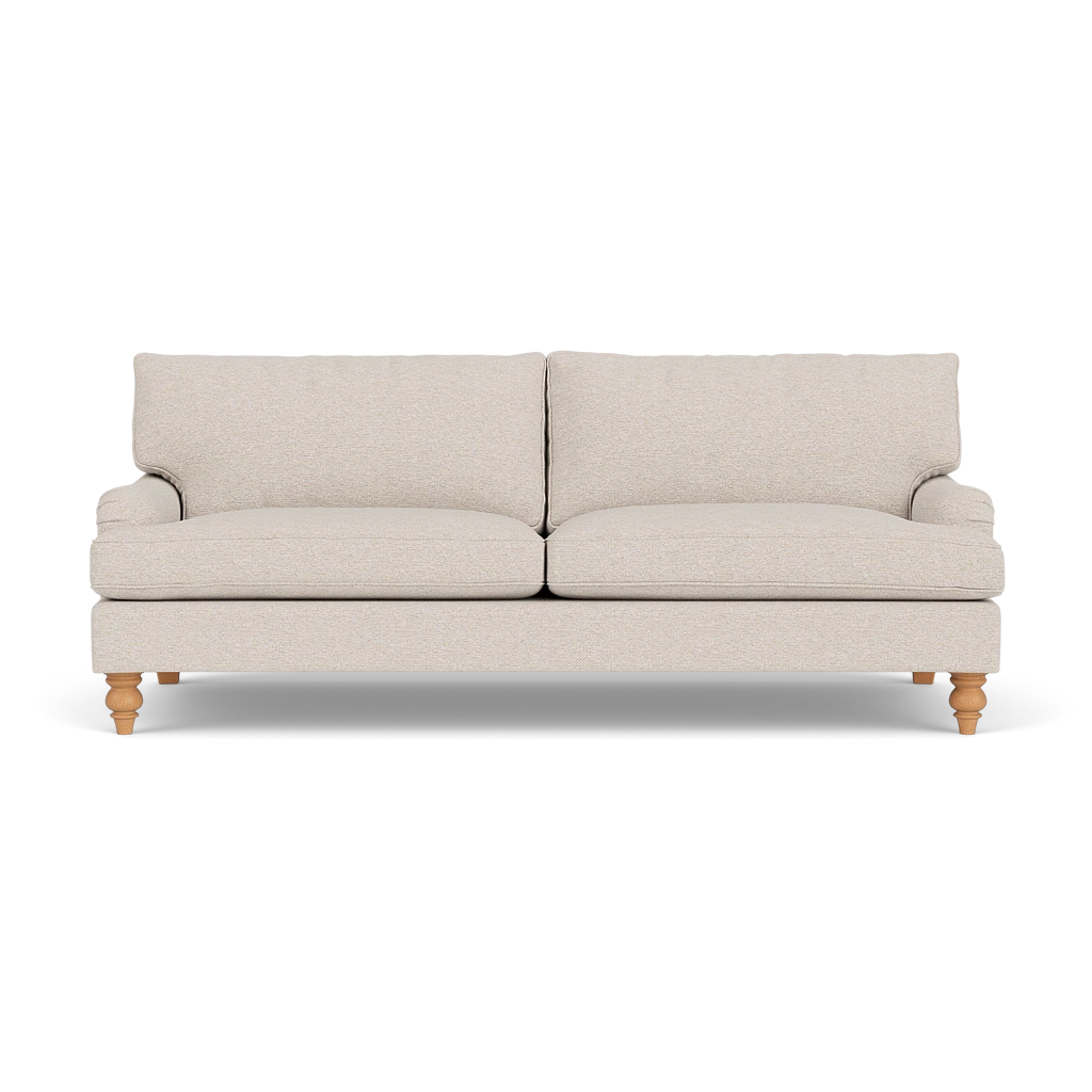 MORRIS 4 Seater - Natural - House Weave Quality Furniture Clearance Ltd