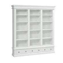 Load image into Gallery viewer, BURFORD IVORY Grand Bookcase Quality Furniture Clearance Ltd
