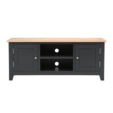 CHESTER CHARCOAL Large TV Stand up to 60