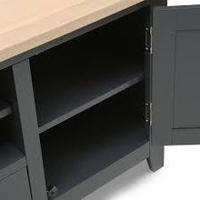Load image into Gallery viewer, CHESTER CHARCOAL XXL TV Stand up to 90&quot; Quality Furniture Clearance Ltd
