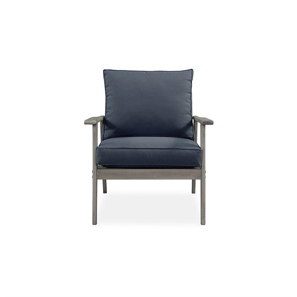 STROUD 4 Piece Garden Lounge Set - Grey Wash Quality Furniture Clearance Ltd