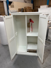 Load image into Gallery viewer, Littleton Warm White Painted Double Wardrobe Quality Furniture Clearance Ltd

