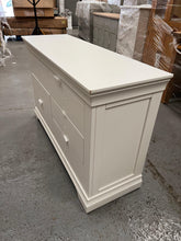 Load image into Gallery viewer, Chantilly Warm White 3 + 3 Chest Quality Furniture Clearance Ltd
