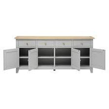 Load image into Gallery viewer, CHESTER DOVE GREY Extra Large Sideboard Quality Furniture Clearance Ltd
