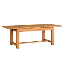 Load image into Gallery viewer, OAKLAND RUSTIC OAK 6-10 Seater Extending Dining Table Quality Furniture Clearance Ltd
