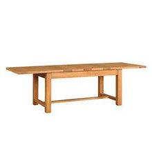 Load image into Gallery viewer, OAKLAND RUSTIC OAK 6-10 Seater Extending Dining Table Quality Furniture Clearance Ltd
