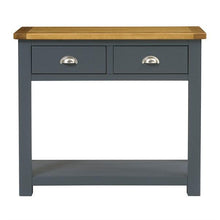 Load image into Gallery viewer, Westcote Inky Blue Console Table Quality Furniture Clearance Ltd
