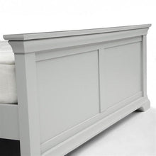 Load image into Gallery viewer, Chantilly Pebble Grey 5ft Kingsize Bed Quality Furniture Clearance Ltd
