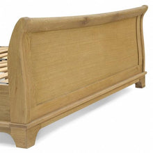 Load image into Gallery viewer, WINCHCOMBE OILED OAK 6ft Super King Sleigh Bed Quality Furniture Clearance Ltd
