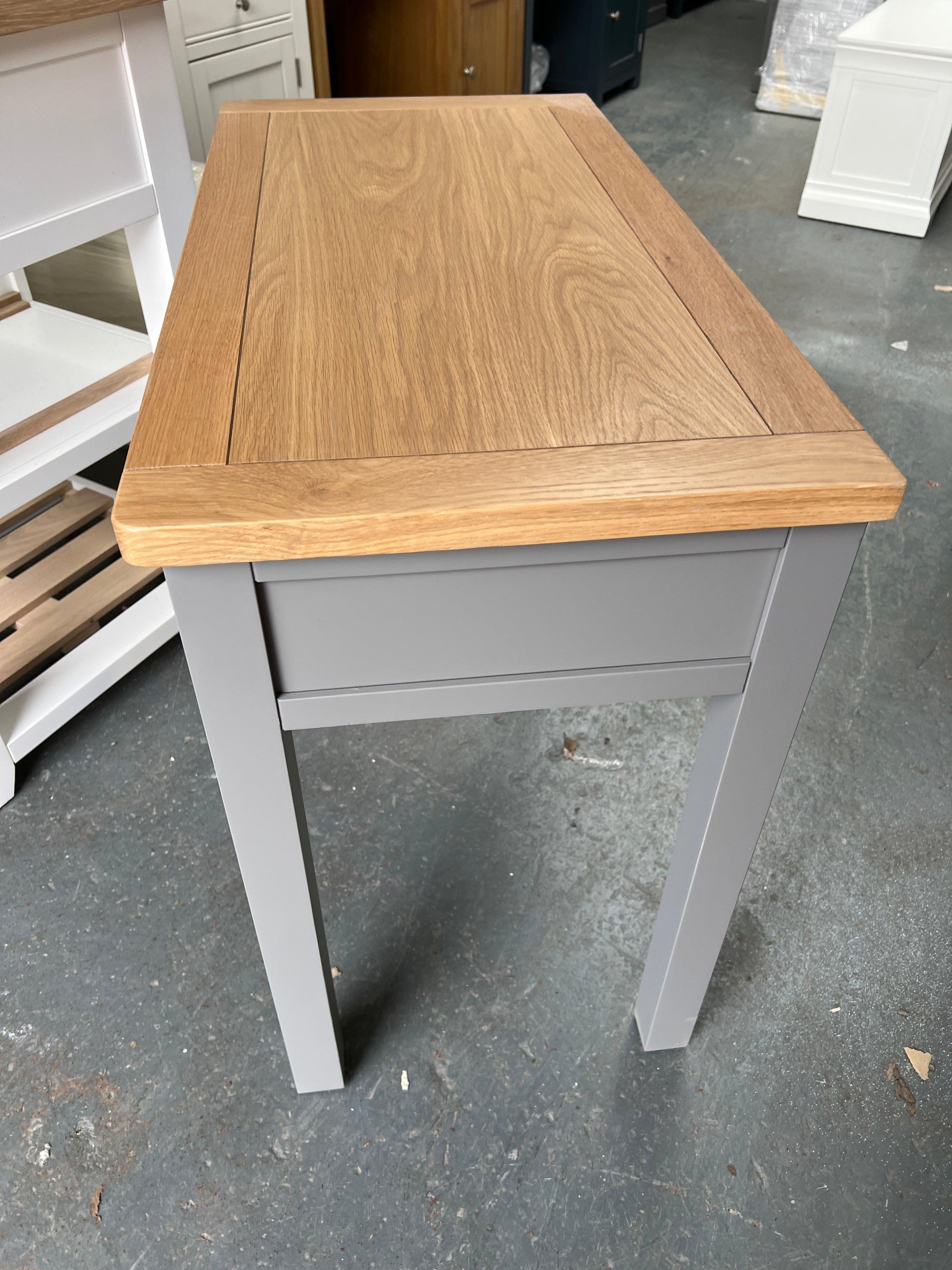 Sussex Storm Grey Laptop Desk furniture delivered 