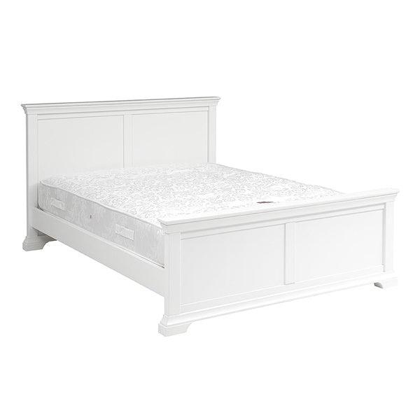 Chantilly Warm White 6ft Super King Bed Quality Furniture Clearance Ltd