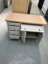 Load image into Gallery viewer, Chester Dove Grey Hidden Desk with Drawers furniture delivered 
