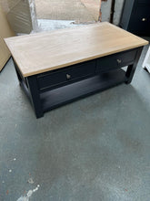 Load image into Gallery viewer, Elwood Charcoal Coffee Table with Drawers furniture delivered 
