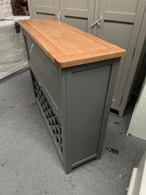 Load image into Gallery viewer, Sussex Storm Grey Drinks Cabinet Quality Furniture Clearance Ltd

