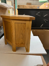 Load image into Gallery viewer, Oakland Rustic Oak Large Corner TV Stand Quality Furniture Clearance Ltd
