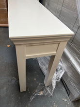 Load image into Gallery viewer, Chantilly Warm White Console Desk Quality Furniture Clearance Ltd
