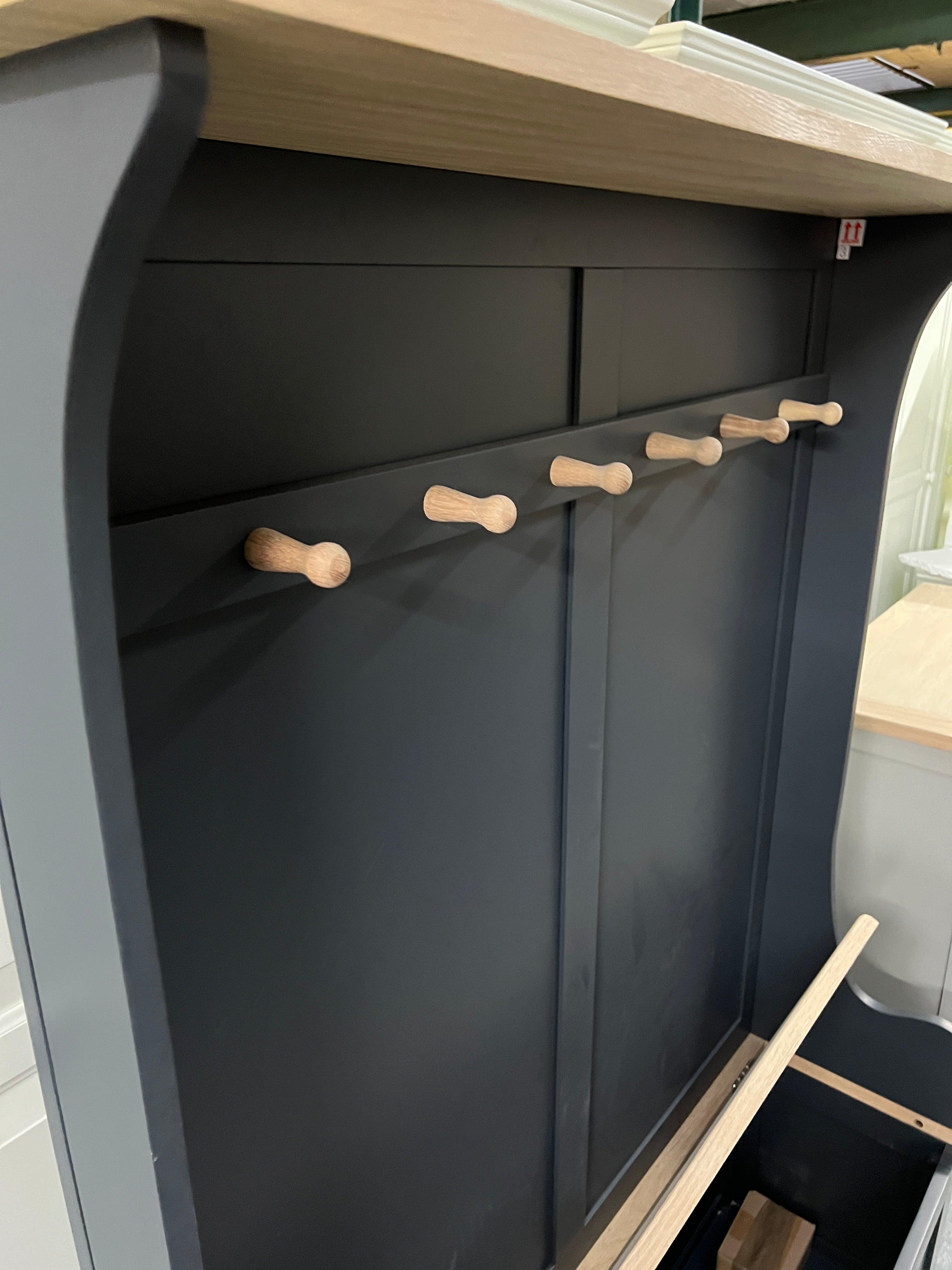 Chester Charcoal Hallway Tidy furniture delivered 