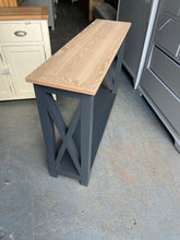 Load image into Gallery viewer, Chester Charcoal Console Table Quality Furniture Clearance Ltd
