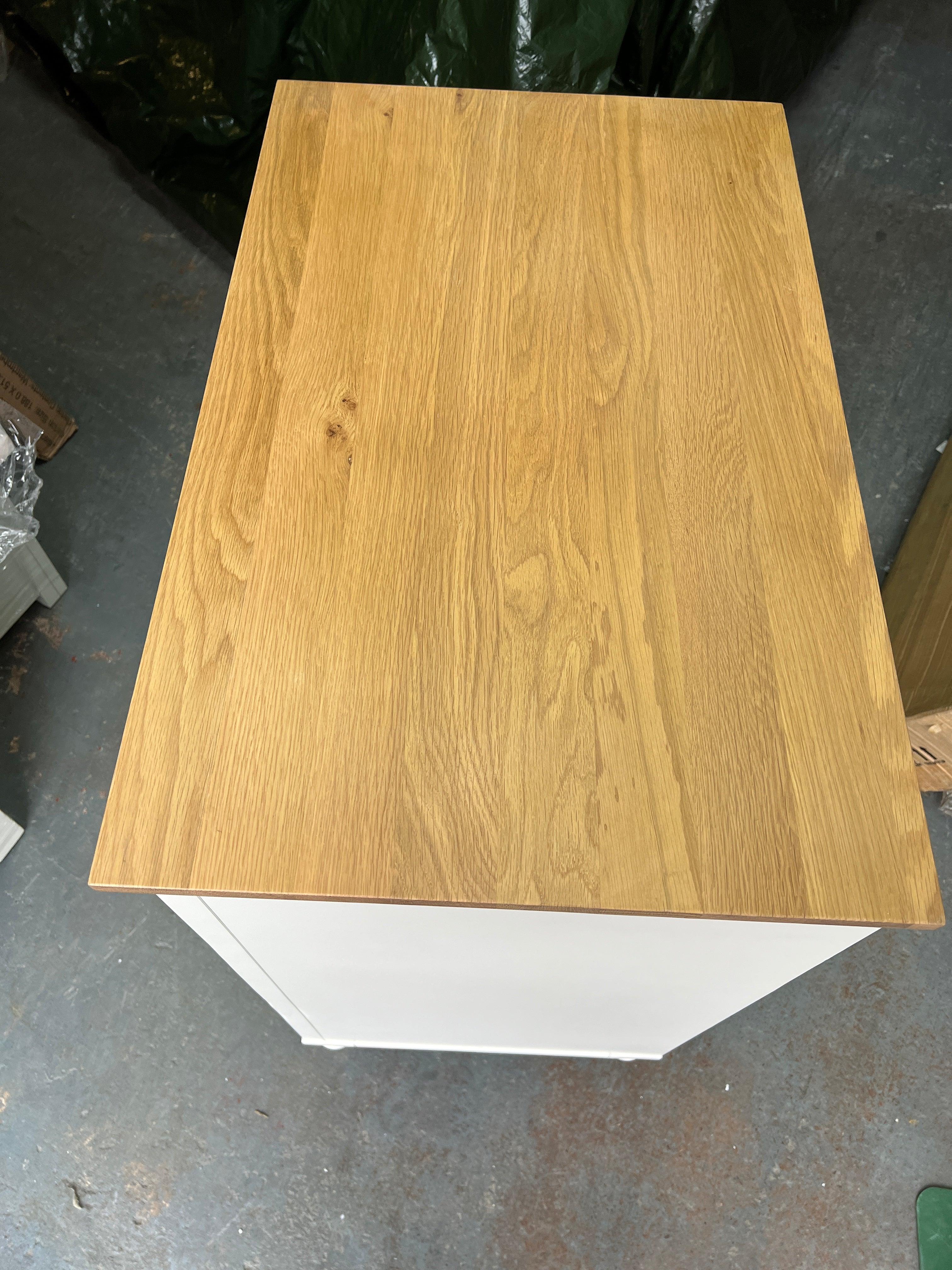 Elkstone Painted Parchment 4 Drawer Chest Quality Furniture Clearance Ltd